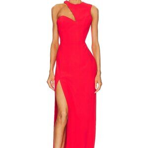 NWOT Amanda Uprichard Crimson Gown - Size Small